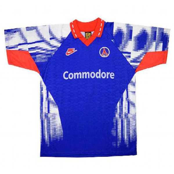 Tailandia Camiseta Paris Saint Germain Segunda equipo Retro 1992 1993 Azul